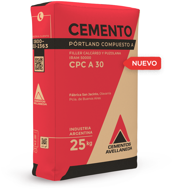 Cemento Pórtland Compuesto CPC A 30